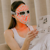 Líkami LUME+ LED Therapy Mask – Klinische lichttherapie voor thuis (Rood, IR, Blauw & Geel licht)
